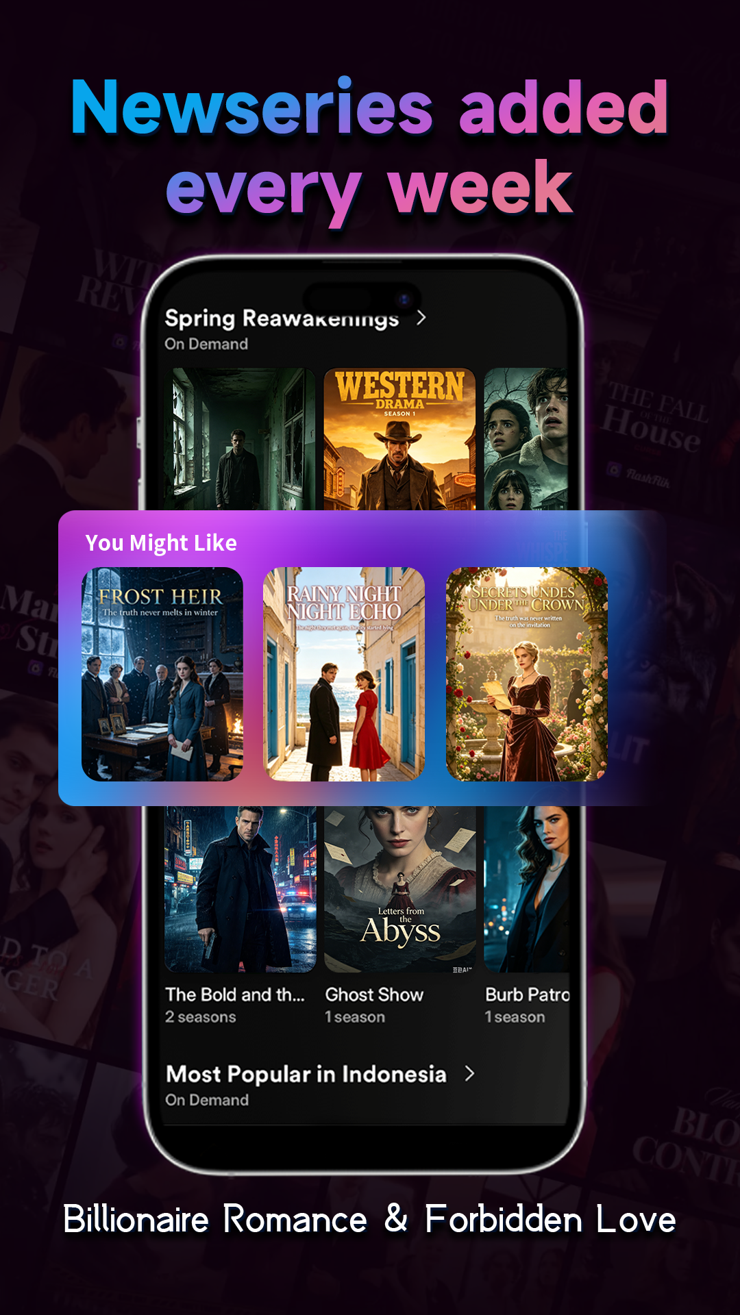 Discover new DramaVibe series